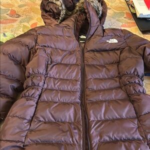 The North Face Women's Brown Puffer Jacket